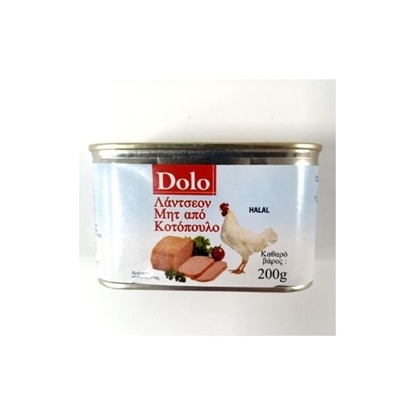 Picture of DOLO CHICKEN LUNCHEOMEAT 200GR